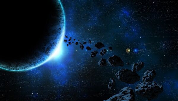 Asteroides (imagem ilustrativa) - Sputnik Brasil