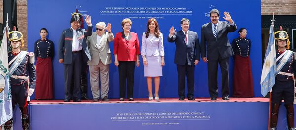 Presidentes dos países membros do Mercosul - Sputnik Brasil