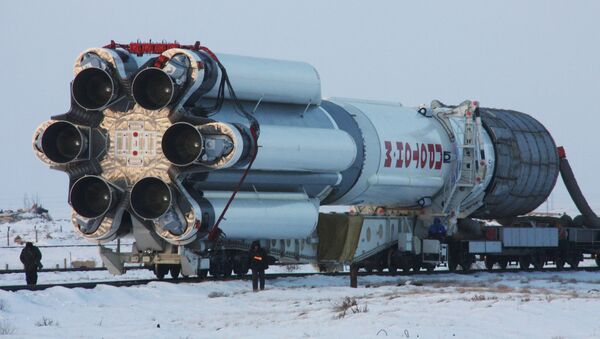 Foguete Proton-M. - Sputnik Brasil