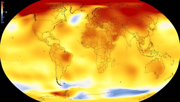 Nasa divulga aumento das temperaturas do planeta em 2017 - Sputnik Brasil