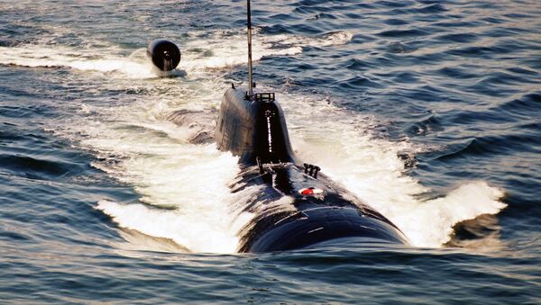 Submarino nuclear russo (imagem ilustrativa) - Sputnik Brasil