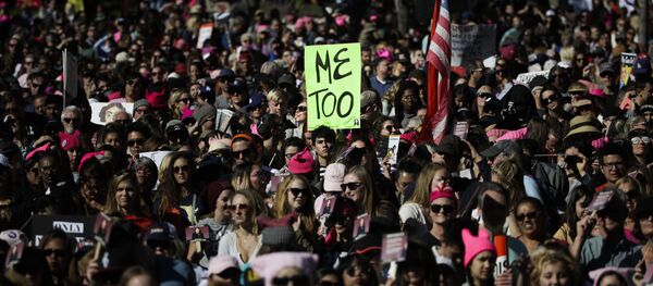 Marcha das Mulheres 2018 em Los Angeles. - Sputnik Brasil