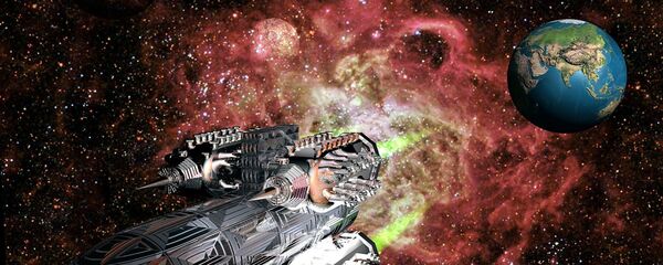 Nave espacial (imagem ilustrativa) - Sputnik Brasil