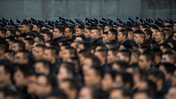 Soldados do Exército Popular de Libertação da China - Sputnik Brasil