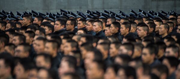 Soldados do Exército Popular de Libertação da China - Sputnik Brasil