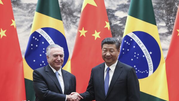 Investimentos chineses no Brasil somaram quase US$ 21 bilhões em 2017 - Sputnik Brasil