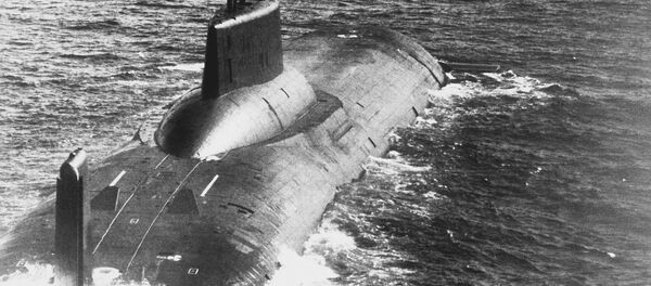 Submarino nuclear do projeto 941 Akula - Sputnik Brasil