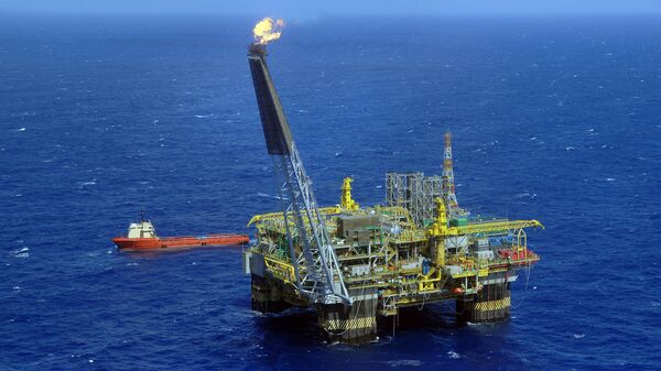 Plataforma de petróleo (imagem referencial) - Sputnik Brasil