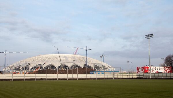 Construção do estádio Arena Samara - Sputnik Brasil