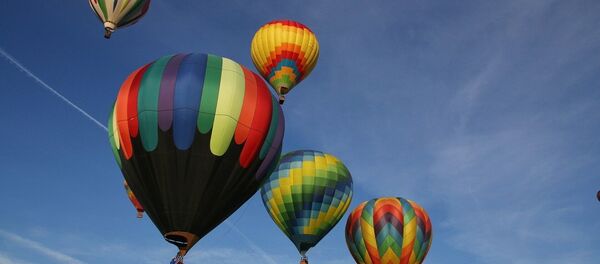 Balões no ar - Sputnik Brasil