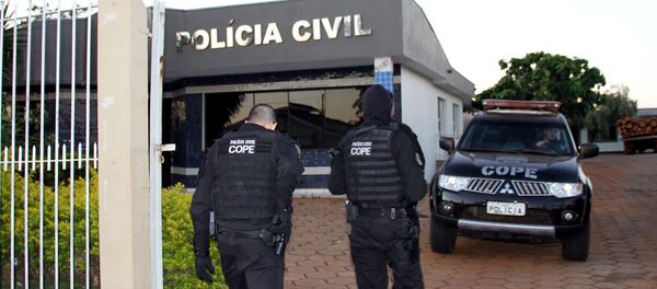 Operação da Polícia Civil no Paraná - Sputnik Brasil