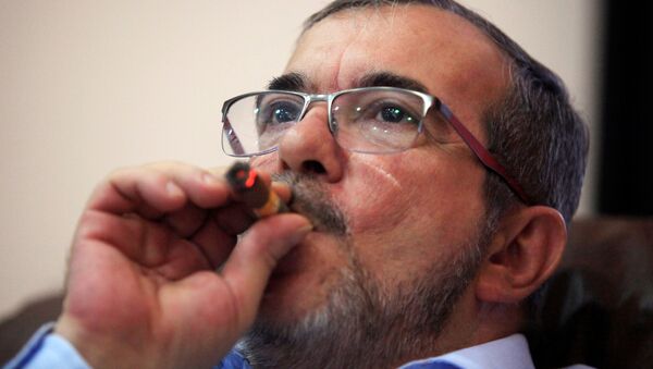 Rodrigo Londoño Echeverri, alias 'Timochenko', máximo líder de las FARC - Sputnik Brasil