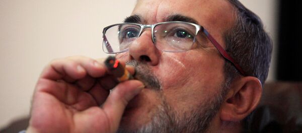 Rodrigo Londoño Echeverri, alias 'Timochenko', máximo líder de las FARC - Sputnik Brasil