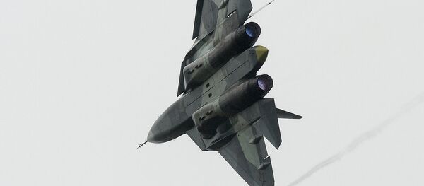 Caça russo Su-57 - Sputnik Brasil