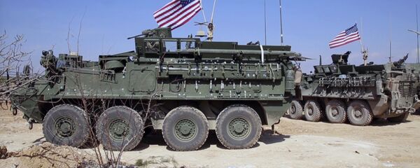 Patrulha dos EUA na Síria - Sputnik Brasil