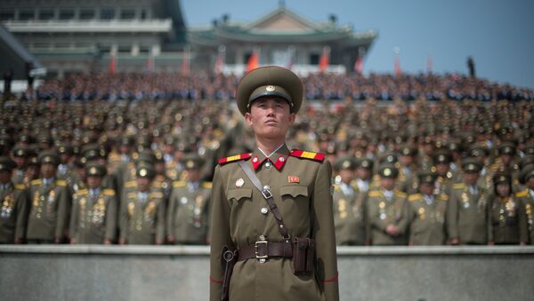 Military parade in North Korea - Sputnik Brasil