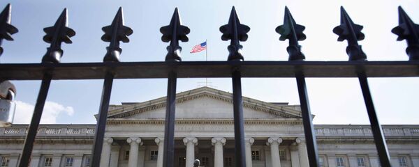 Departamento do Tesouro dos EUA em Washington - Sputnik Brasil