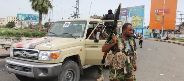 Militantes do Movimento do Sul do Iêmen Militantes do Movimento do Sul do Iêmen - Sputnik Brasil