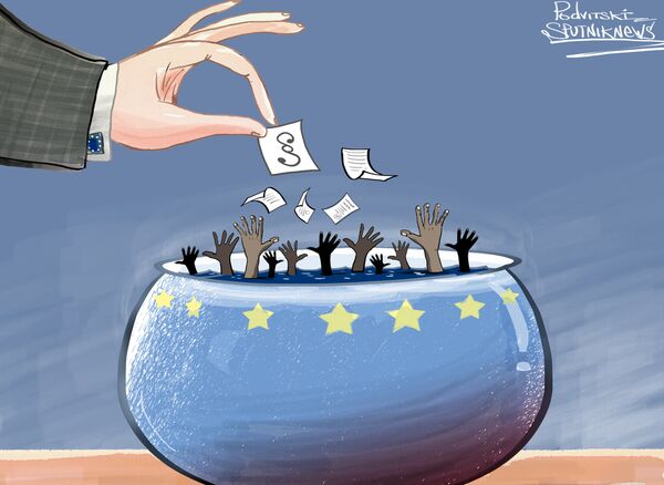 UE pretende combater migração ilegal. - Sputnik Brasil