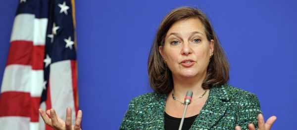 A secretária de Estado adjunta dos EUA para assuntos europeus e euroasiáticos Victoria Nuland - Sputnik Brasil
