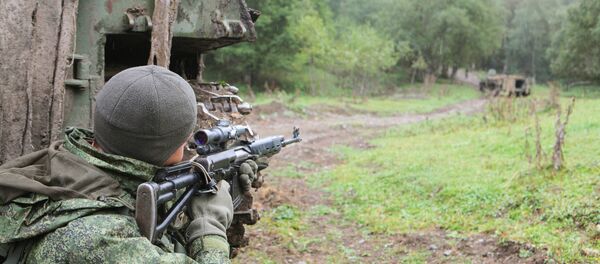 Exercícios militares conjuntos entre Rússia e Paquistão Druzhba 2017 - Sputnik Brasil