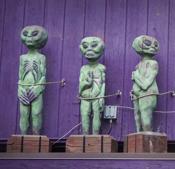 Figuras de alienígenas em Sedona, Arizona Figuras de alienígenas em Sedona, Arizona - Sputnik Brasil