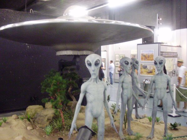 Museu de OVNIs em Roswell, EUA Museu de OVNIs em Roswell, EUA - Sputnik Brasil
