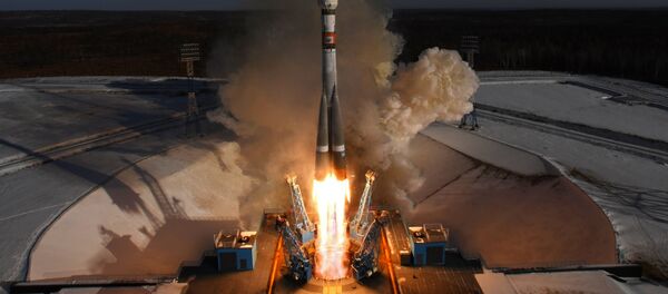 Lançamento de foguete-portador Soyuz-2.1a do cosmódromo Vostochny - Sputnik Brasil
