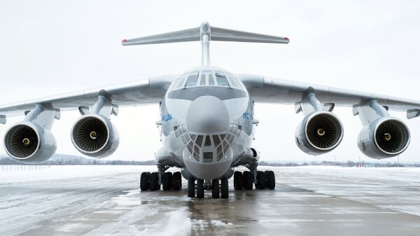 Avião russo Il-76MD-90A - Sputnik Brasil