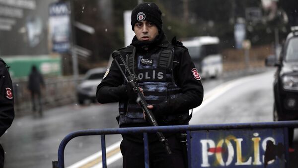Policial turco. - Sputnik Brasil