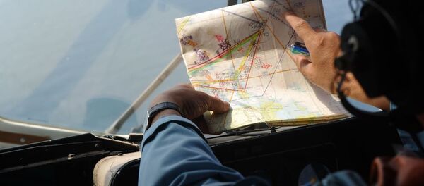 Buscas pelo avião da Malaysia Airlines, que caiu no oceano Índico ao viajar entre Kuala Lumpur e Pequim em março de 2014 (foto de arquivo) - Sputnik Brasil