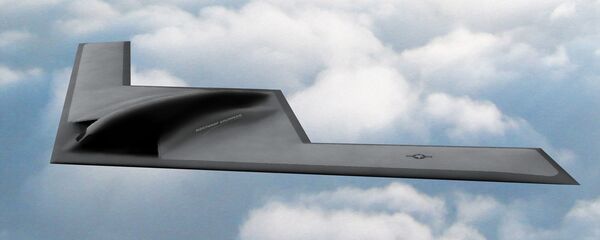 Esboço do bombardeiro estratégico furtivo B-21 Raider - Sputnik Brasil