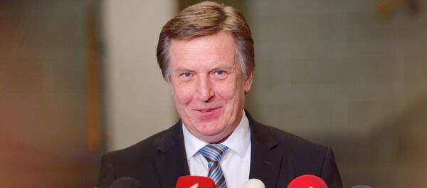 O premiê letão Maris Kucinskis - Sputnik Brasil