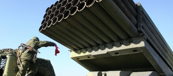 Exercícios táticos de artilharia e forças de mísseis da Flotilha do Báltico - Sputnik Brasil