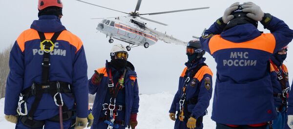 Russian rescue team - Sputnik Brasil