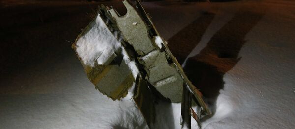 Destroços do An-148 caído em 11 de fevereiro perto de Moscou - Sputnik Brasil