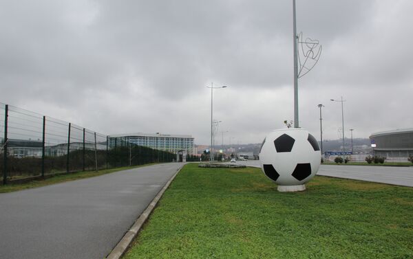 Parque Olímpico em fase de preparação para a Copa do Mundo de 2018 - Sputnik Brasil