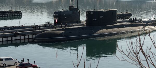 Submarino ucraniano em Sevastopol, foto de arquivo - Sputnik Brasil