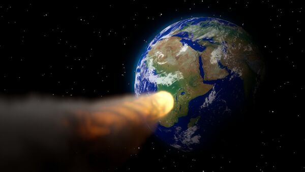 Asteroide se aproxima da Terra (imagem referencial) - Sputnik Brasil