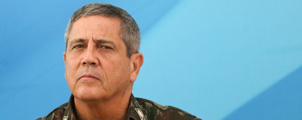 General Walter Souza Braga Netto, responsável pelo Comando Militar do Leste e indicado como interventor responsável pelas forças de segurança e o sistema prisional do Rio de Janeiro / - Sputnik Brasil