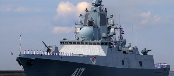 Fragata russa Admiral Gorshkov - Sputnik Brasil