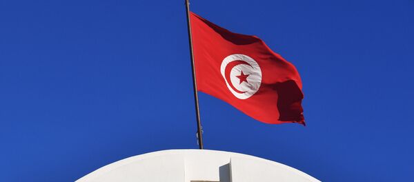 Bandeira da Tunísia - Sputnik Brasil