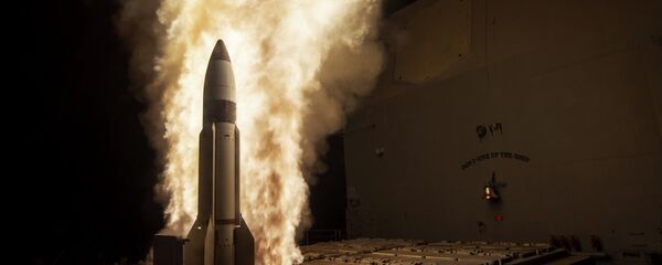 Ensaio do míssil interceptor SM-3 (foto de arquivo) - Sputnik Brasil