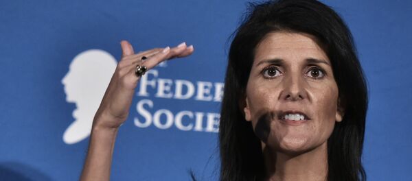 Nikki Haley - Sputnik Brasil