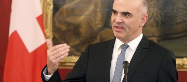 Presidente Alain Berset quer negociar ampla pauta com o bloco sul-americano Presidente Alain Berset quer negociar ampla pauta com o bloco sul-americano - Sputnik Brasil