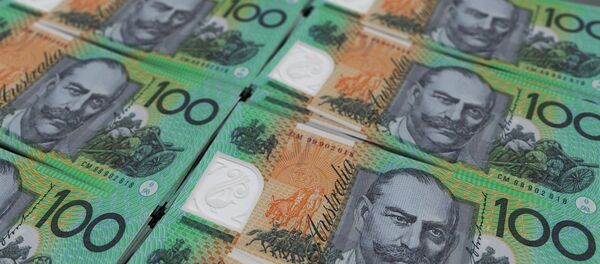 Cédulas de dólar australiano - Sputnik Brasil