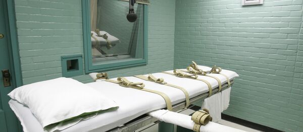 Leito para realização de execuções, Texas, EUA - Sputnik Brasil