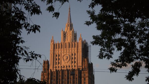 Edifício da chancelaria russa, em Moscou (foto de arquivo) - Sputnik Brasil
