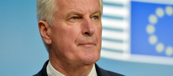 O negociador-chefe da União Europeia para o Brexit, Michel Barnier O negociador-chefe da União Europeia para o Brexit, Michel Barnier - Sputnik Brasil