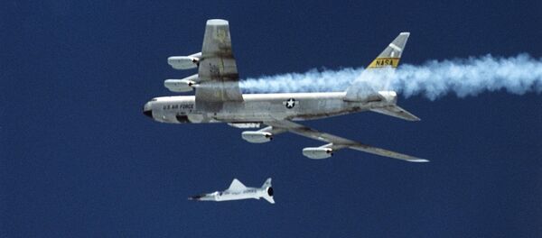 Avião hipersônico X-43A (imagem referencial) - Sputnik Brasil